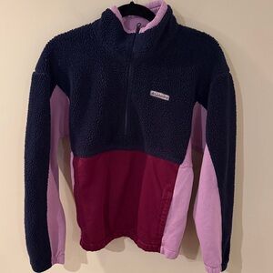 5/$25!! Columbia Women's Fleece Quarter zip Pullover